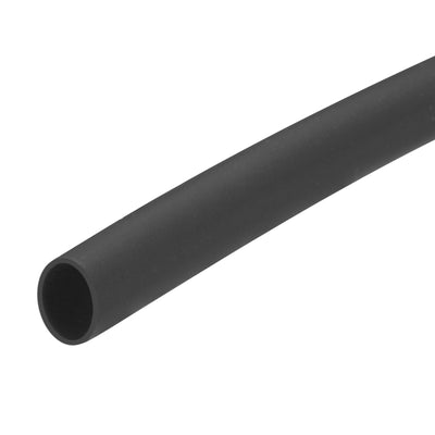 Harfington Silicone Heat Shrink Tubing 1.7:1 Ratio 9/32"(7mm) ID x 5/16"(8mm) OD 9.8ft Silicone Rubber Hose Insulation Sleeve for Automotive Wiring Marine, Black
