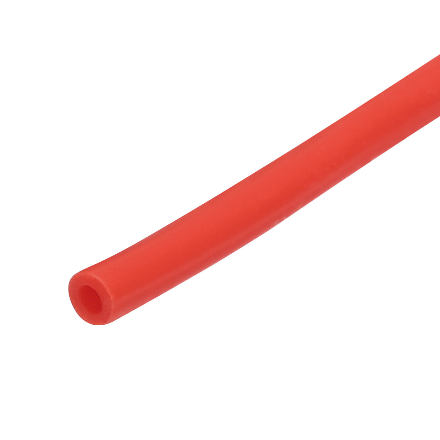 Harfington Silicone Heat Shrink Tubing 1.7:1 Ratio 3/64"(1mm) ID x 5/64"(2mm) OD 9.8ft Silicone Rubber Hose Insulation Sleeve for Automotive Wiring Marine, Red