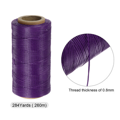 Harfington Upholstery Sewing Thread 284 Yards 260m Polyester String Purple