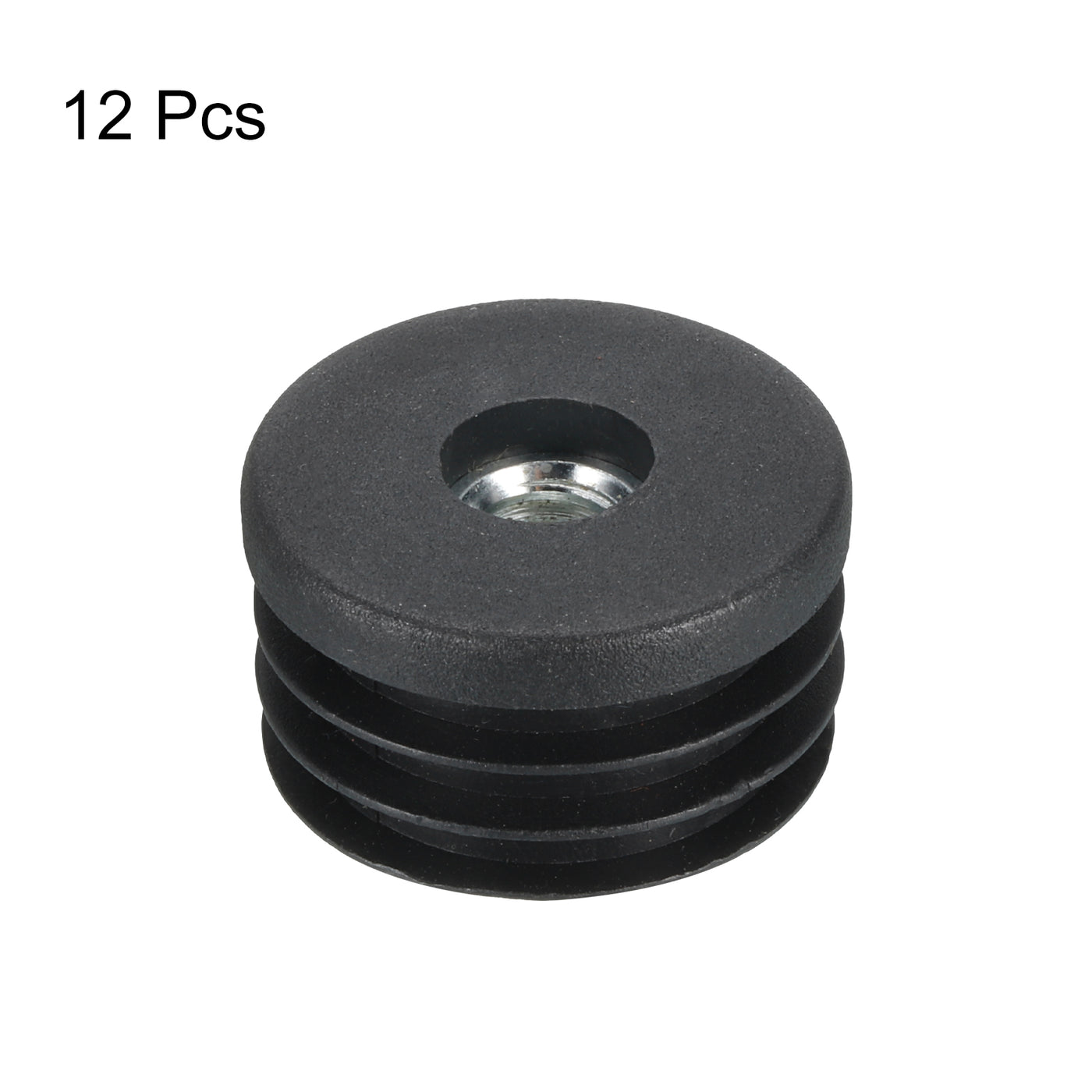 uxcell Uxcell 8Pcs Caster Insert with Thread, 30mm/1.18" M8 Thread for Furniture