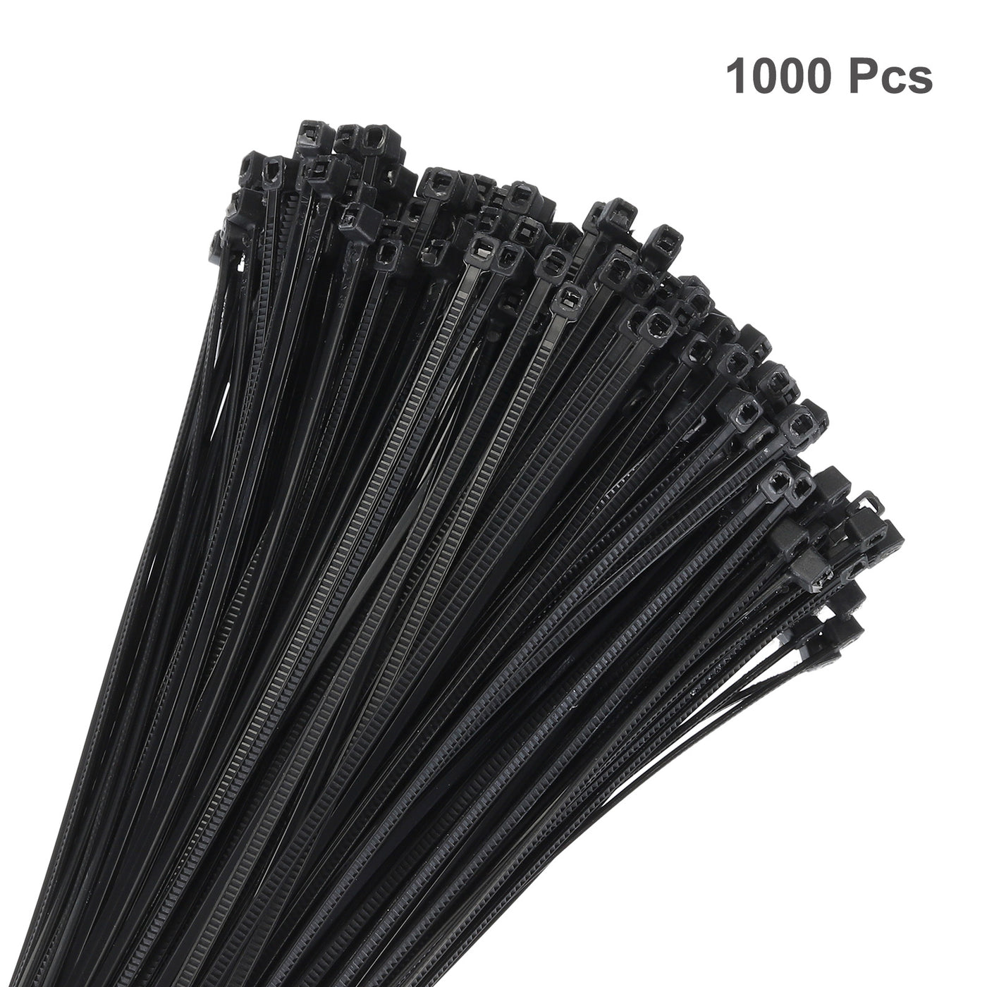 3*200mm Zip Cable Ties Nylon 66 Plastic Cable Tie Self Locking