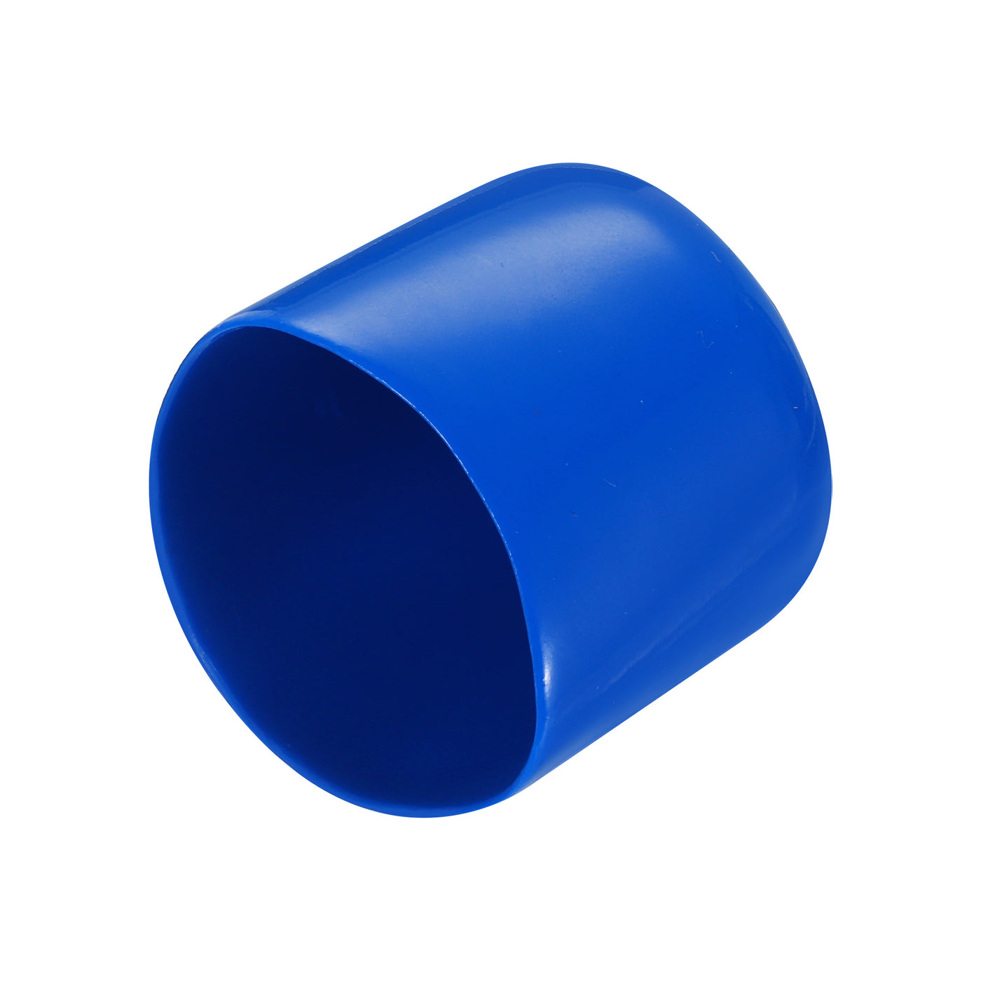 uxcell Uxcell 20pcs Rubber End Caps 34mm ID Vinyl PVC Round Tube Bolt Cap Cover Screw Thread Protectors Blue