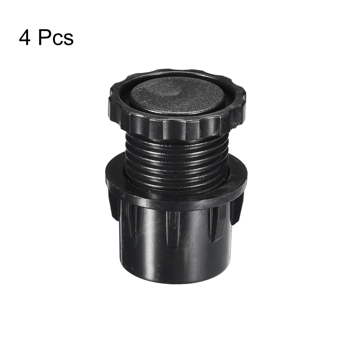 uxcell Uxcell 4Pcs Inserts for Round Tubes with Leveling Feet, for 40mm/1.57" Dia Round Tube