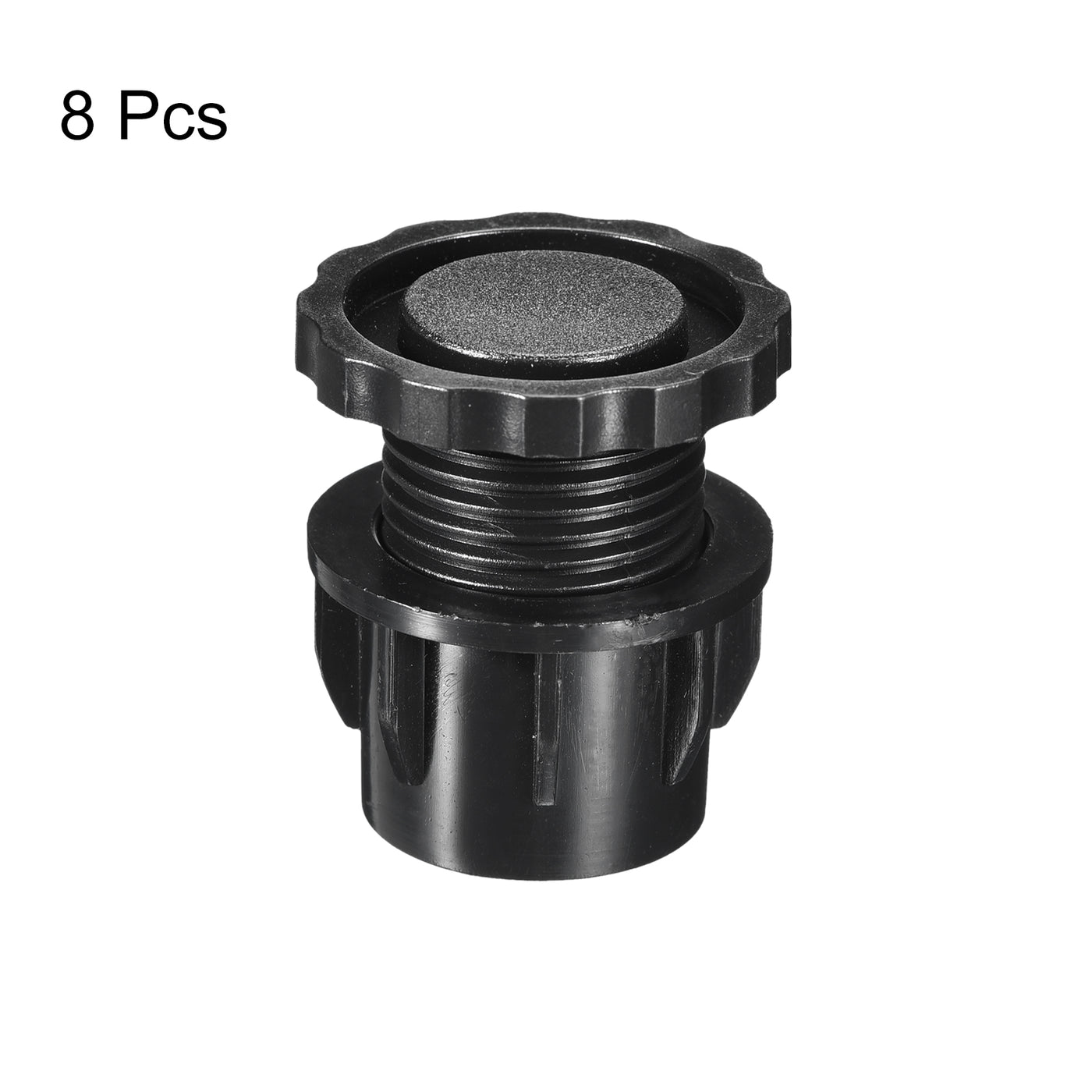uxcell Uxcell 8Pcs Inserts for Round Tubes with Leveling Feet, for 42mm/1.65" Dia Round Tube