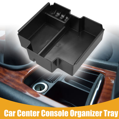 Harfington Center Console Organizer Tray - Car Front Armrest Storage Box - for Land Rover Discovery Sport 2015-2019 Plastic Black - 1 Pc