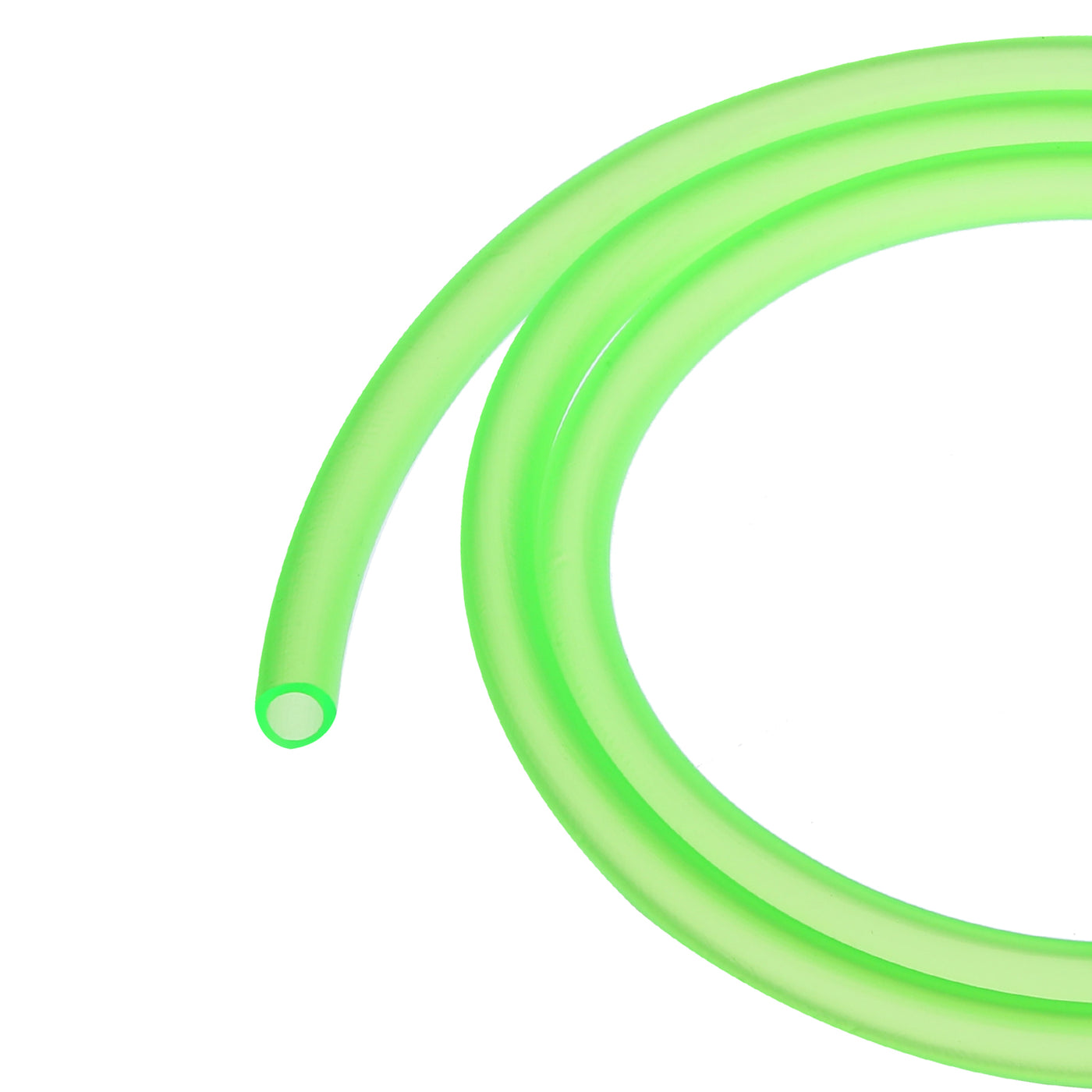 Harfington PVC Petrol Fuel Line Hose 3/16" x 5/16" 3.3ft Green for Chainsaws Lawn Mower String Trimmer Blowers Small Engines