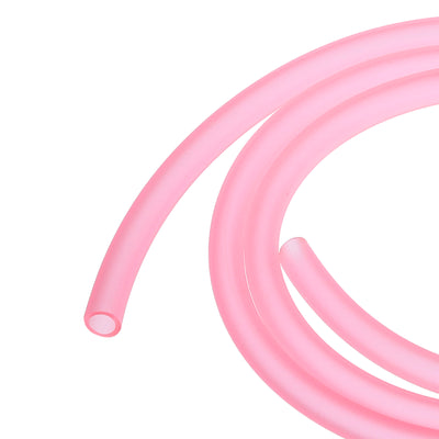 Harfington PVC Petrol Fuel Line Hose 3/16" x 5/16" 3.3ft Pink for Chainsaws Lawn Mower String Trimmer Blowers Small Engines
