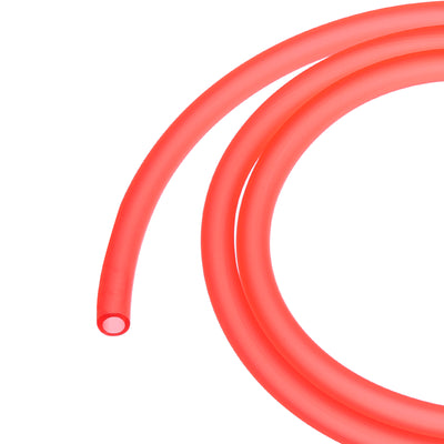 Harfington PVC Petrol Fuel Line Hose 3/16" x 5/16" 3.3ft Red for Chainsaws Lawn Mower String Trimmer Blowers Small Engines