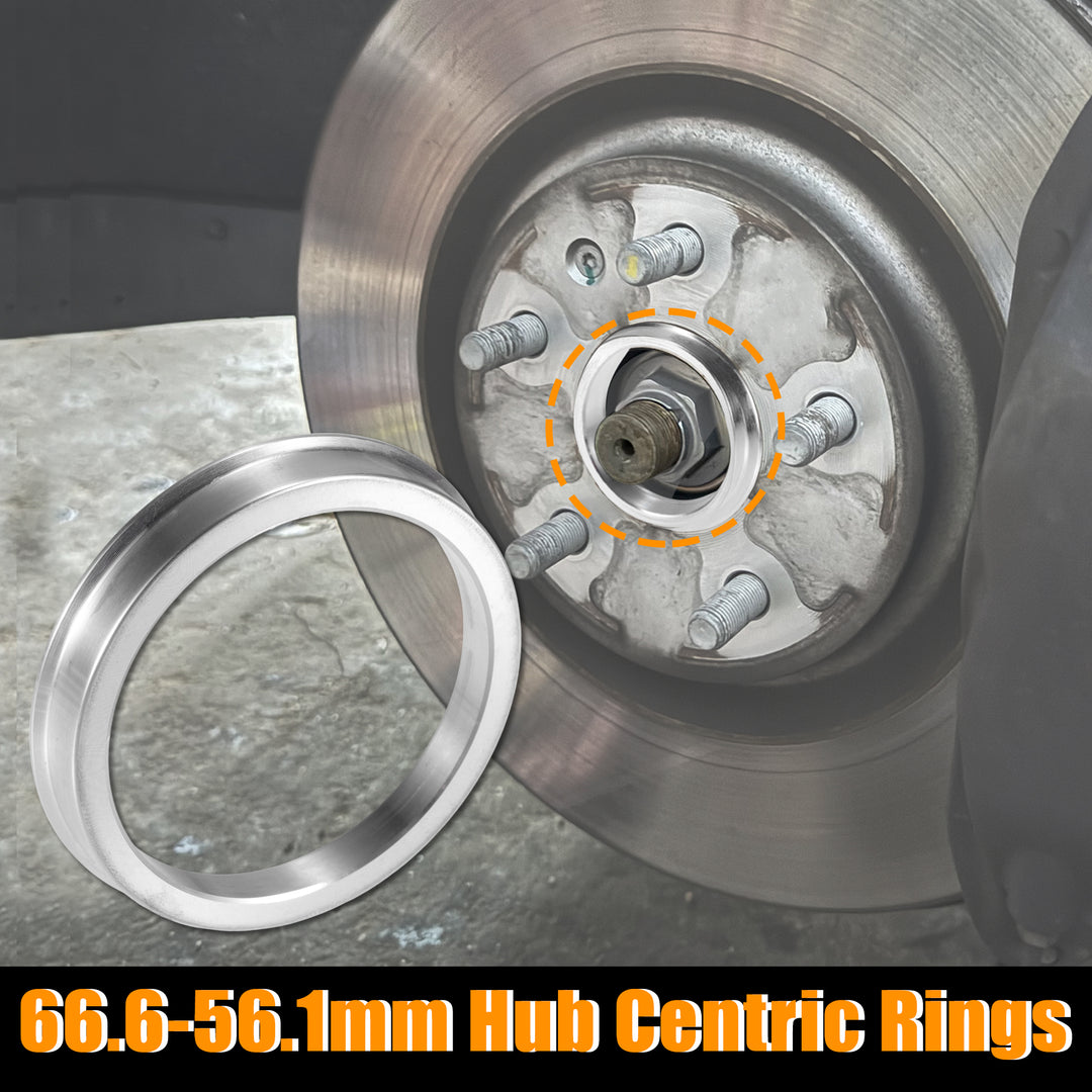 using water as lubricant 4 Pcs Hub Centric Rings 56.1mm To 74.1mm