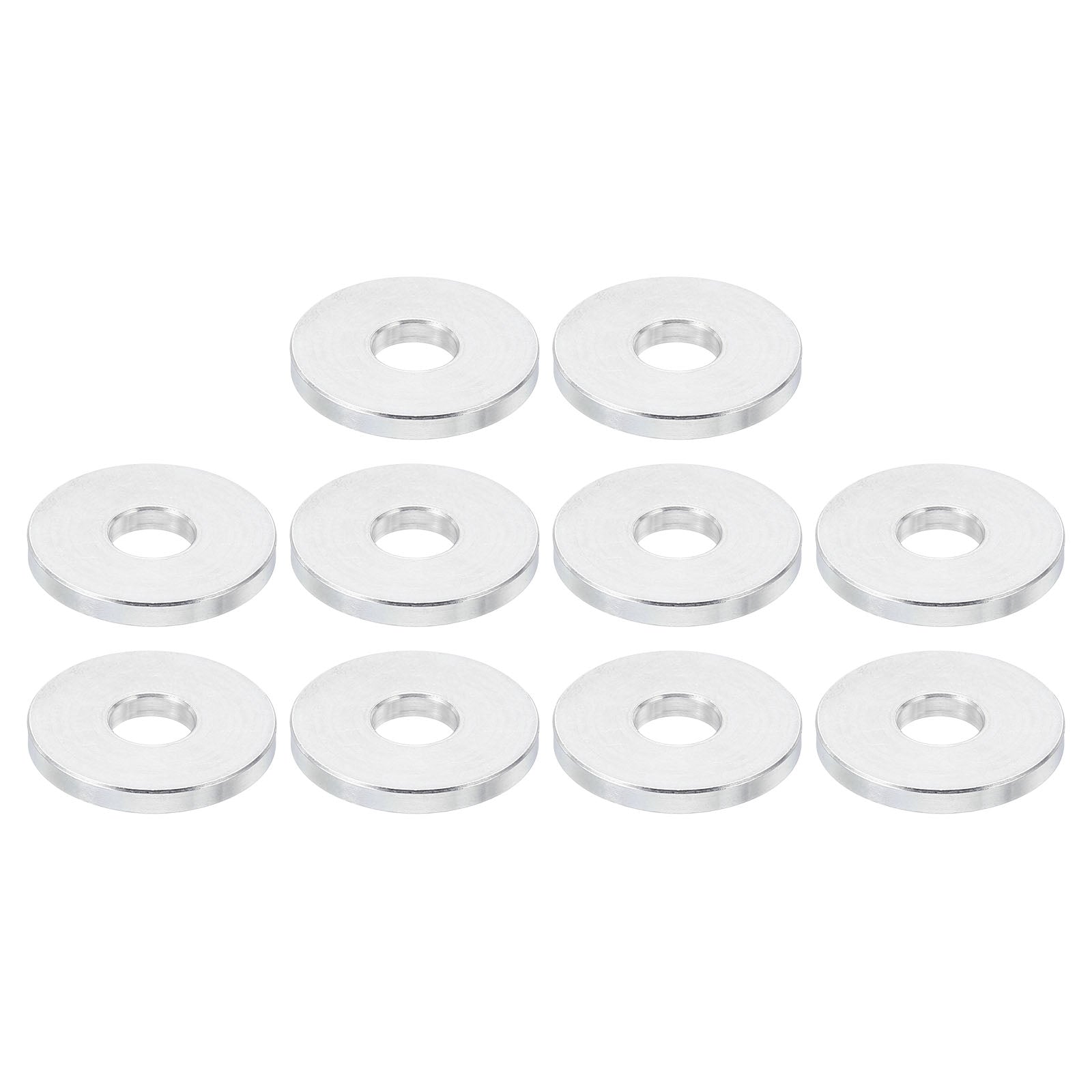 M8 Aluminum Spacers, 10 Pcs Metal Spacer Aluminum 8.5mm ID x 25mm OD x ...