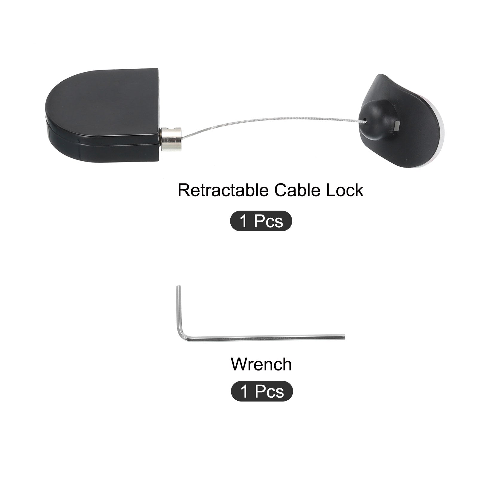 Remote Interlock Adapter Retractable Remote Control Arc Terminal Lock,for TV,Cable Lock 1Set ...