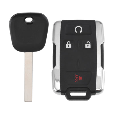 X AUTOHAUX M3N-32337100 315MHz Keyless Entry Remote Ignition Transponder Key Fob for Chevrolet Silverado for GMC Sierra 2014-2018 for GMC Canyon 2015-2021 4 Buttons