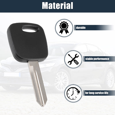 Harfington Replacement Uncut Transponder Chip Key Chipped Ignition Key Fob for Ford for Mercury for Lincoln  with 4C Chip