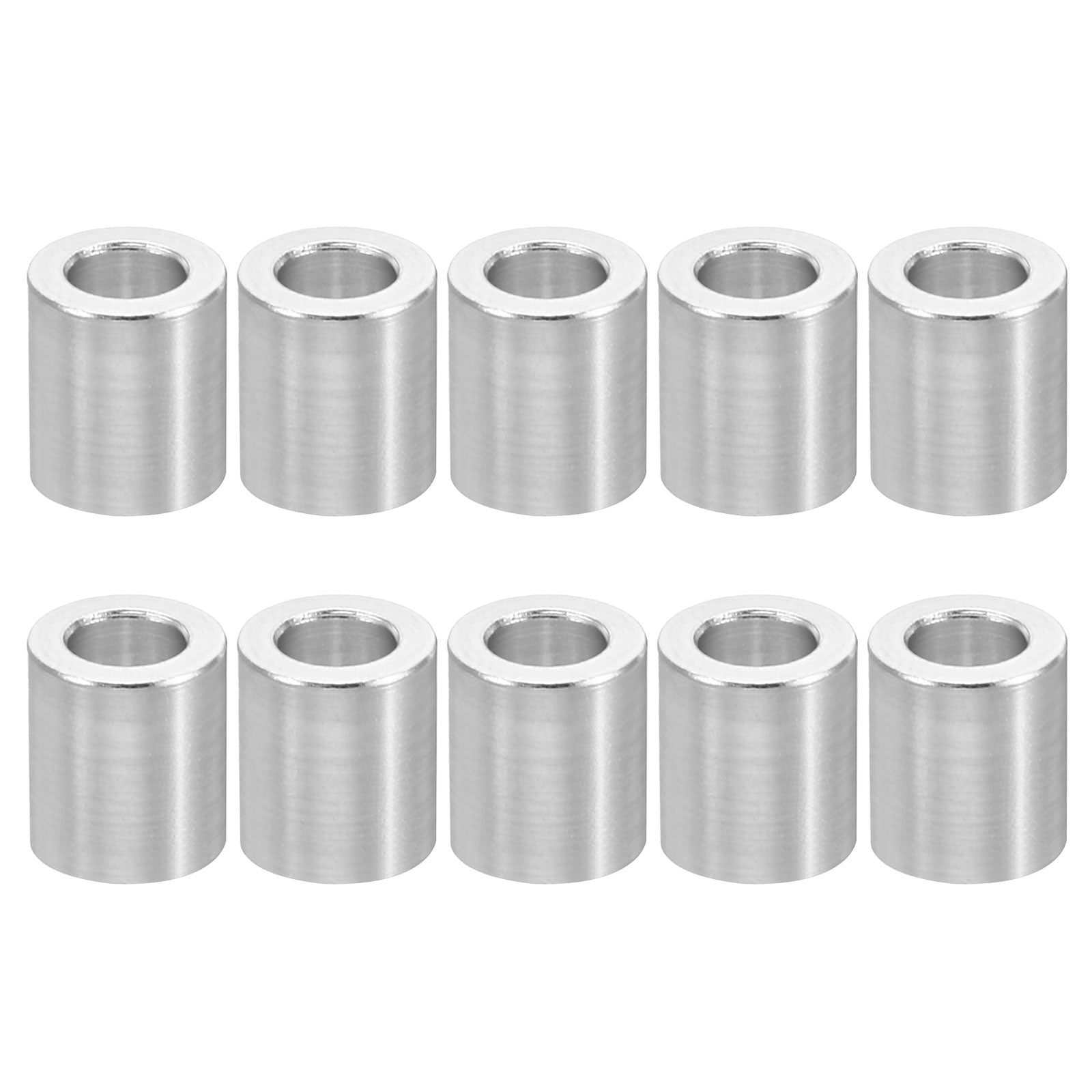 M4 Aluminum Spacers, 10 Pcs Metal Spacer Aluminum 4.1mm ID x 7mm OD x ...