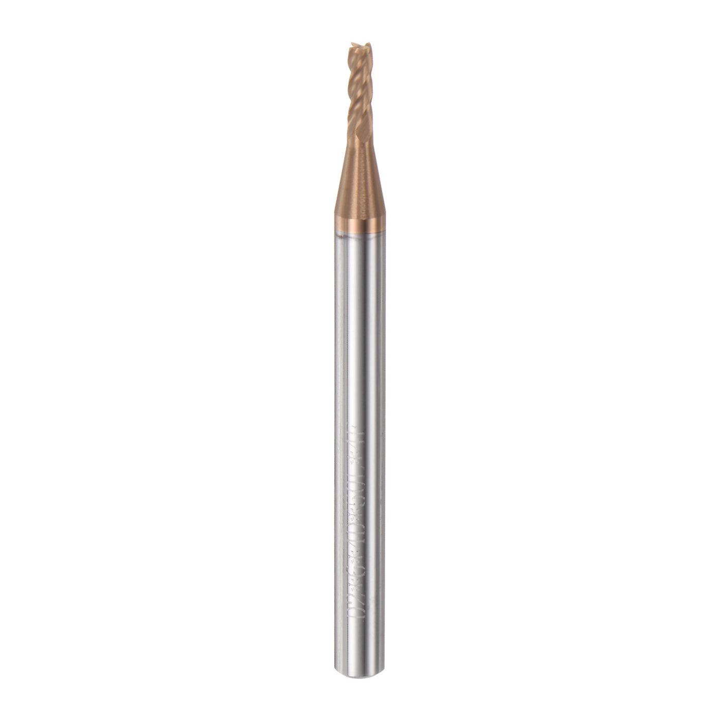 Harfington 2mm x 6mm x 4mm x 50mm AlTiN Coated Carbide 4 Flutes Square End Mill Cutter