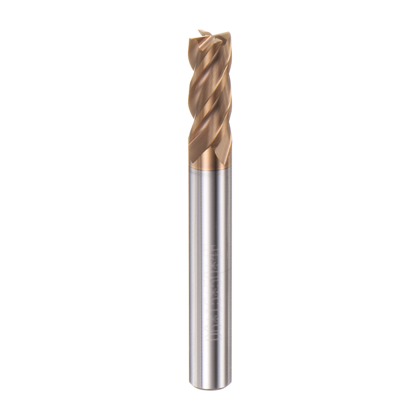 Harfington 6mm x 16mm x 6mm x 50mm AlTiN Coated Carbide 4 Flutes Square End Mill Cutter