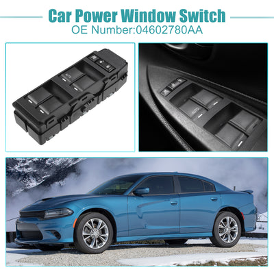 Harfington Power Window Switch Window Control Switch Fit for Chrysler 200 300 Sebring No.04602780AA - Pack of 1
