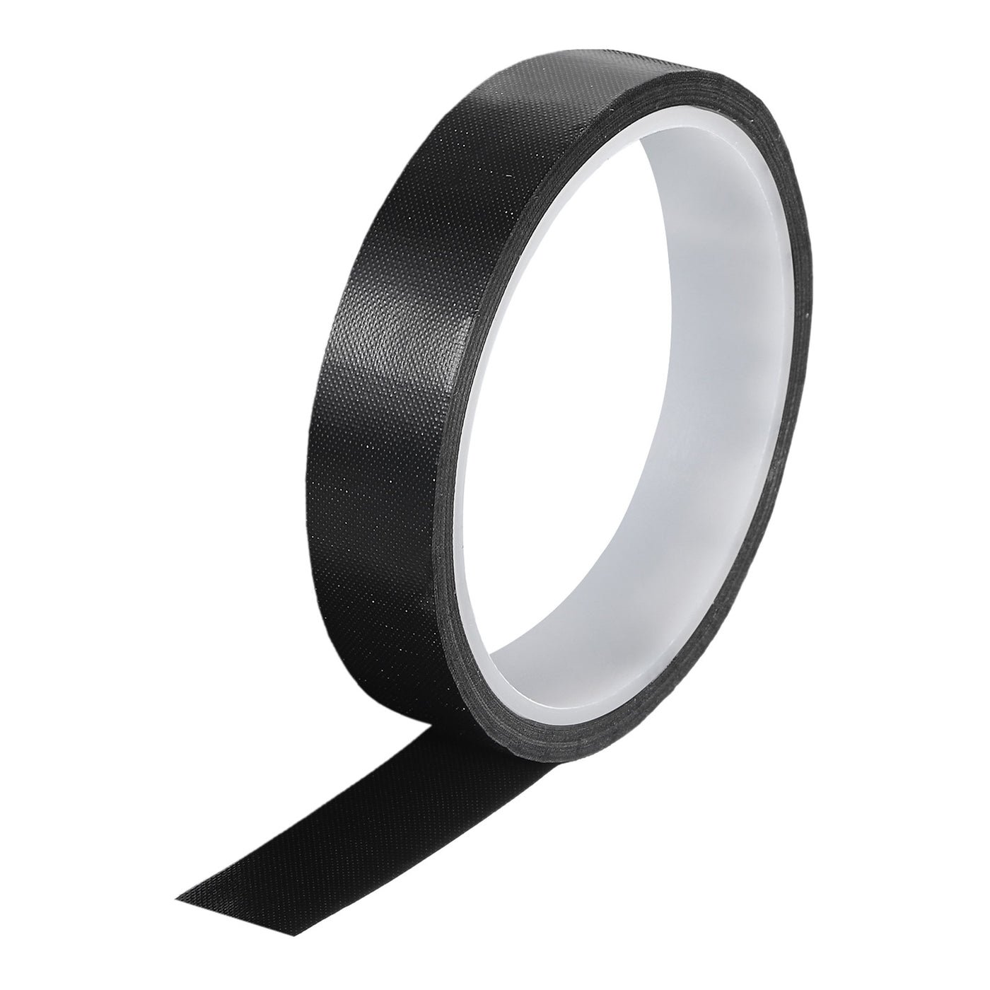 Harfington High Temperature Tape 20mm PTFE Coated Fabric Tape Heat Resistant Tape for Vacuum Sealers Adhesive Tape 10m/33ft Black 0.13mm Thickness