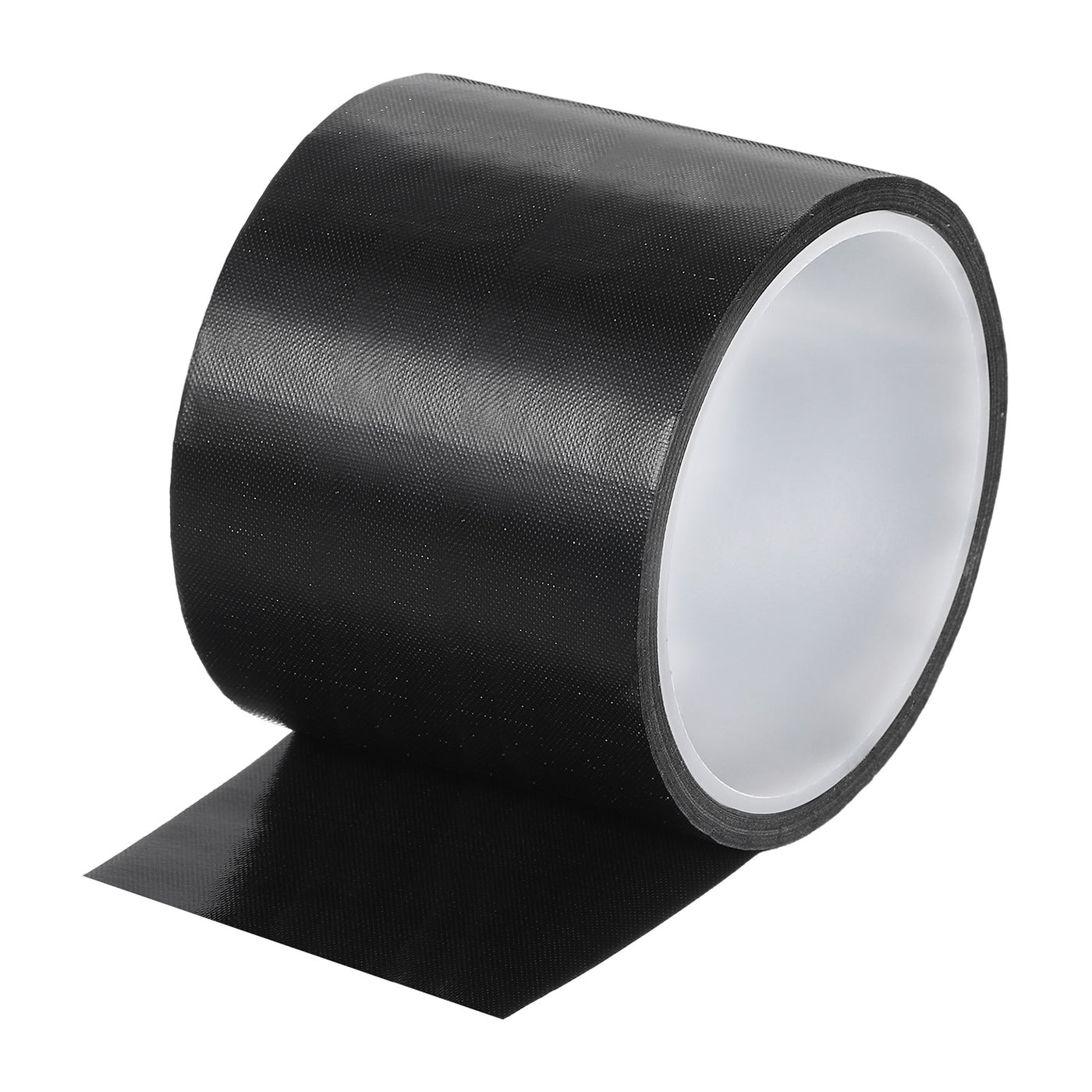 Harfington High Temperature Tape 70mm PTFE Coated Fabric Tape Heat Resistant Tape for Vacuum Sealers Adhesive Tape 10m/33ft Black 0.13mm Thickness