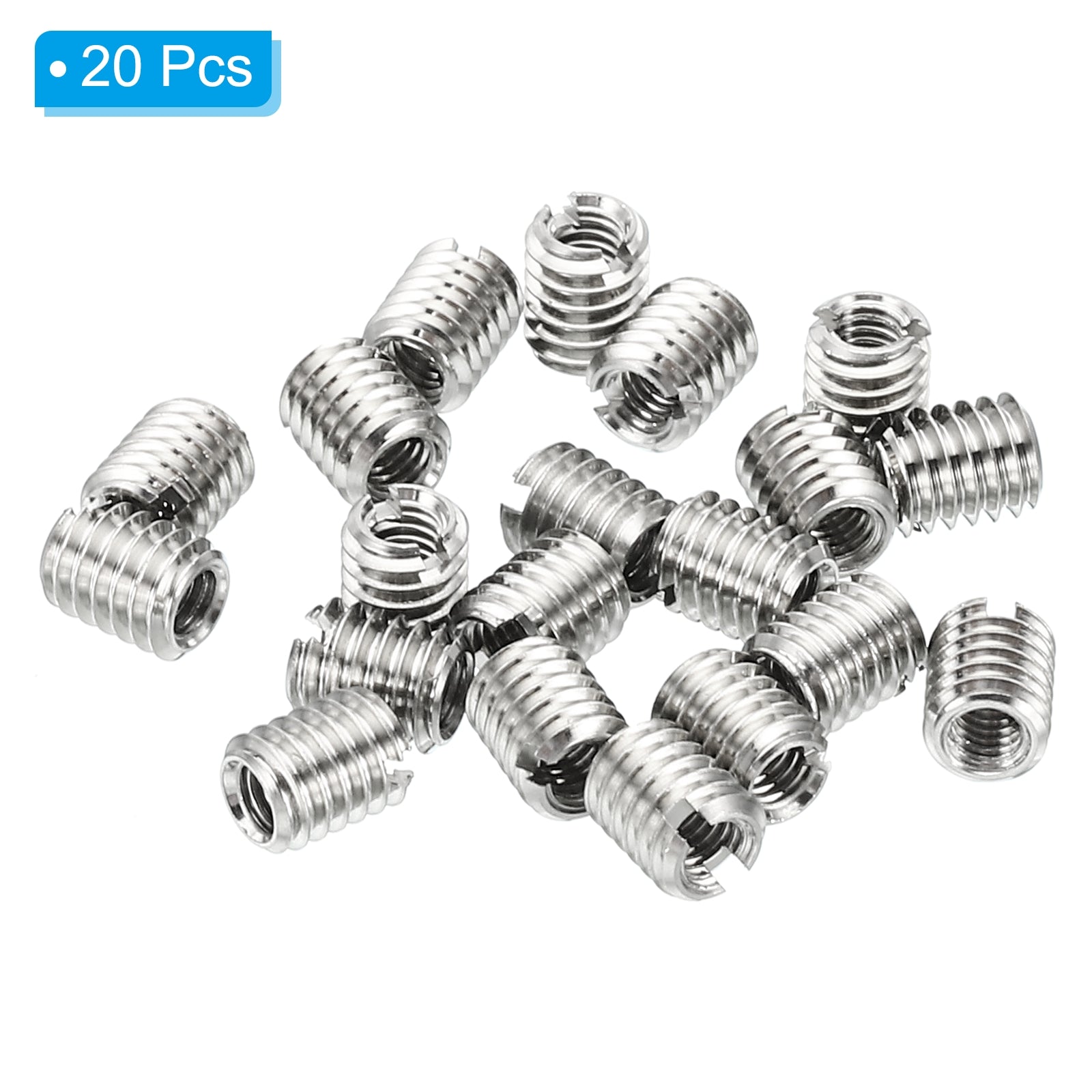 Thread Adapters Sleeve Reducing Nut, 20 Pcs M4x0.7 Male to M2.5x0.45 ...