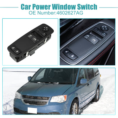 Harfington Power Window Switch Window Control Switch Fit for Dodge Grand Caravan 2008 for Chrysler Town Country 2011 Limited No.4602627AG - Pack of 1