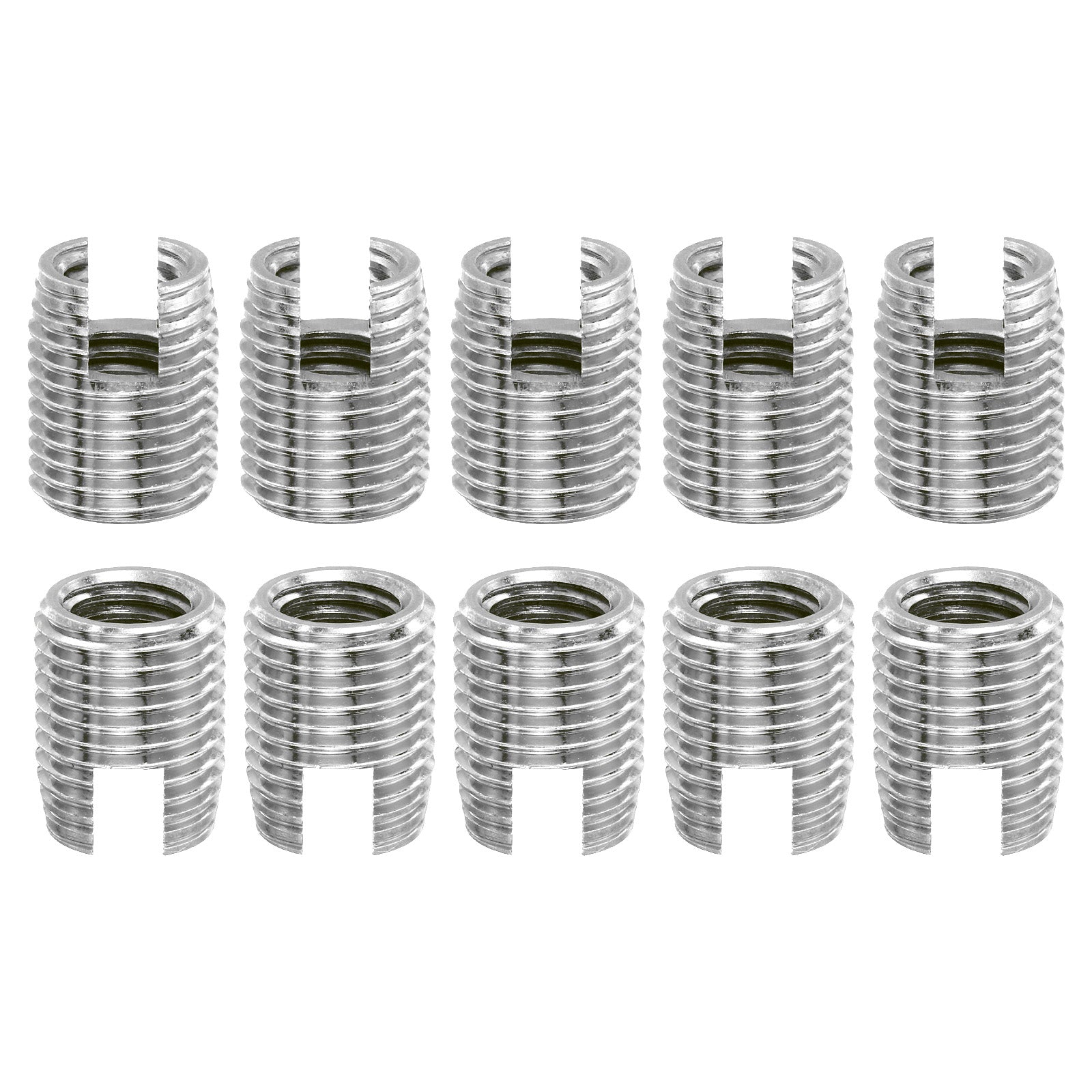 Self Tapping Threaded Inserts, 5pcs Inner M10 M14x18 303 Stainless ...