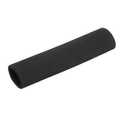 Harfington Uxcell Pipe Insulation Tube Foam Tubing for Handle Grip Support 31mm ID 41mm OD 195mm Heat Preservation Black