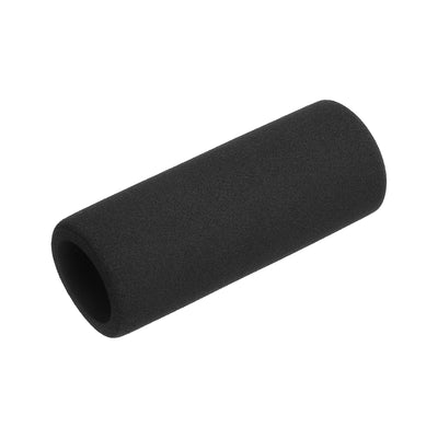 Harfington Uxcell Pipe Insulation Tube Foam Tubing for Handle Grip Support 32mm ID 44mm OD 108mm Heat Preservation Black