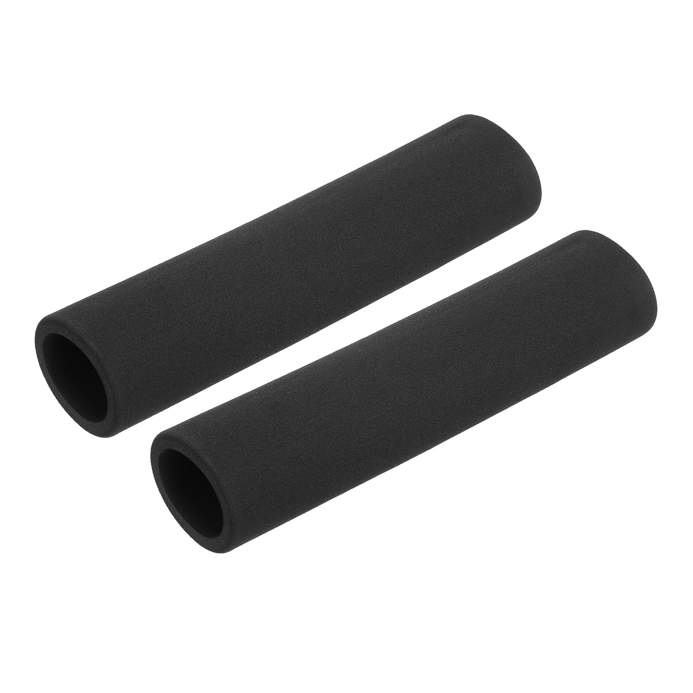 uxcell Uxcell Pipe Insulation Tube Foam Tubing for Handle Grip Support 35mm ID 47mm OD 200mm Heat Preservation Black 2pcs