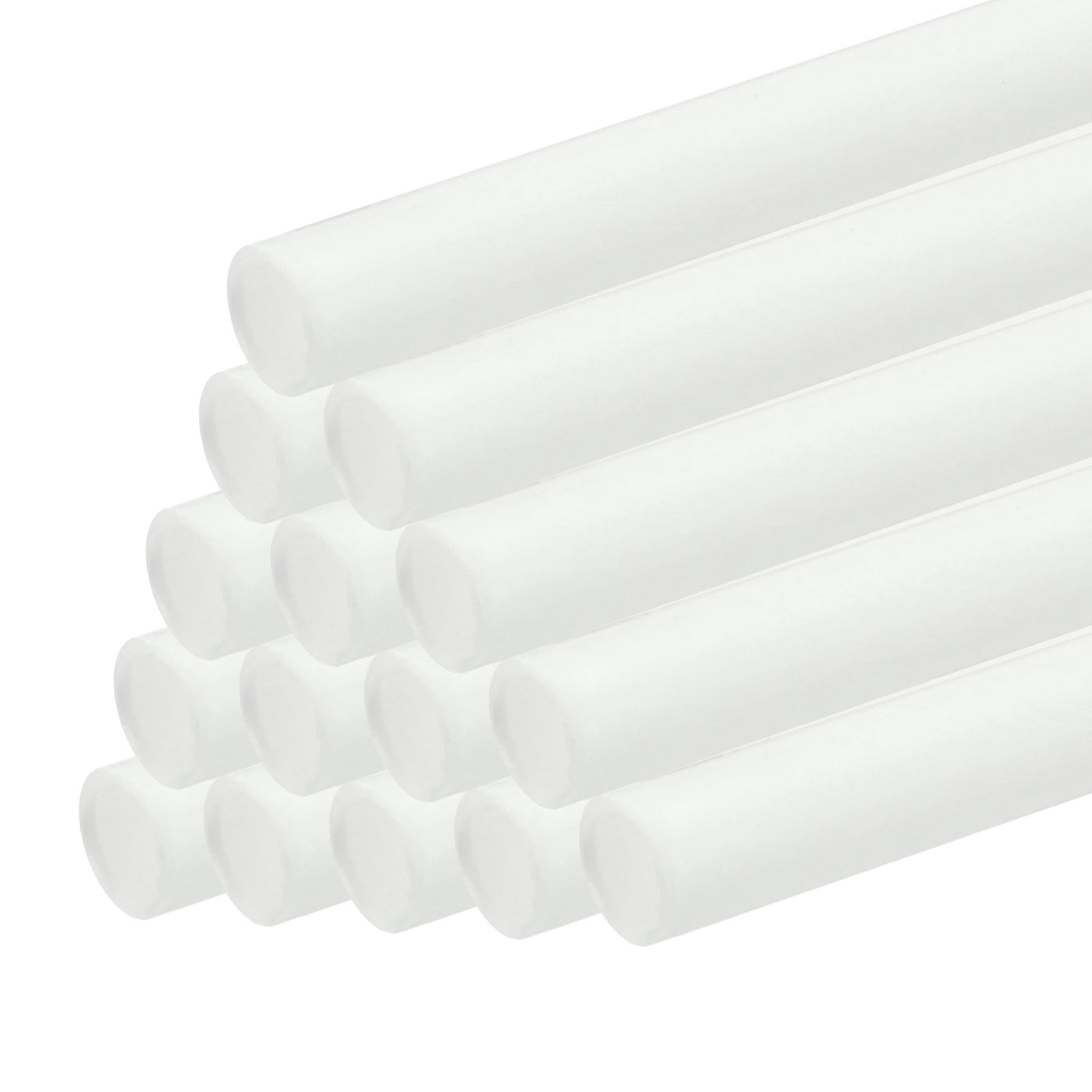 Harfington 20pcs 10" Plastic Model Tube ABS Round Tube 0.08" OD White Easy Processing for Architectural Model Making DIY