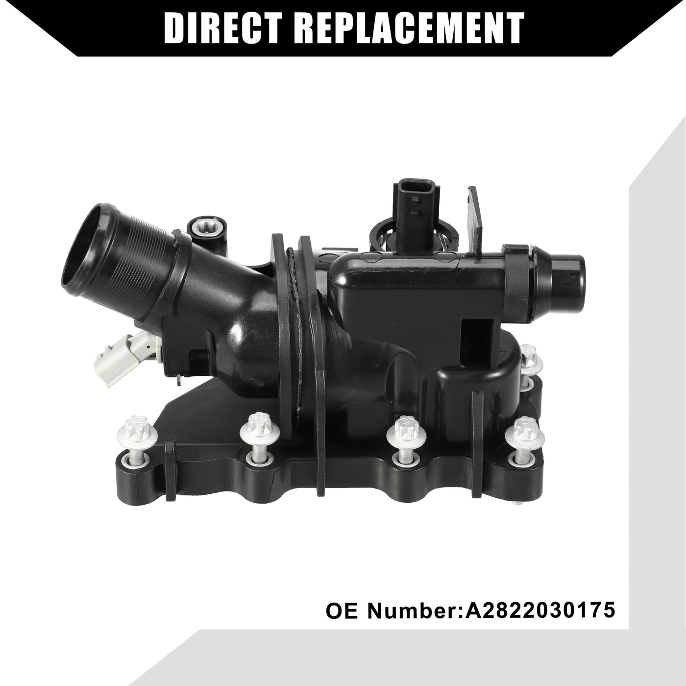 No A2822030175 Engine Coolant Thermostat Housing Assembly For Mercedes no-a2822030175-engine-coolant-thermostat-housing-assembly-for-mercedes