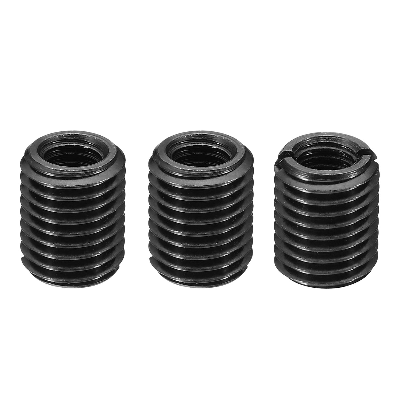 Harfington Grade 8.8 Carbon Steel Threaded Repair Insert Nut, 3pcs M10x1.5 Female to M16x-2 Male High Strength Screw Sleeve Inserts Reducing Adapter Reducer 20mm