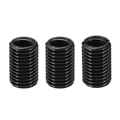 Harfington Grade 8.8 Carbon Steel Threaded Repair Insert Nut, 3pcs M12x1.75 Female to M16x2 Male High Strength Screw Sleeve Inserts Reducing Adapter Reducer 25mm