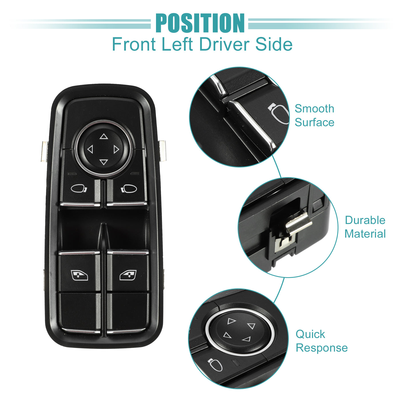 ACROPIX Power Window Switch Window Control Switch Fit for Porsche 718 Spyder 2020-2023 No.99161315102DML - Pack of 1