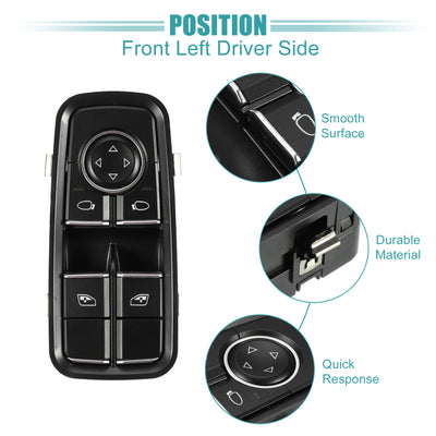 Harfington Power Window Switch Window Control Switch Fit for Porsche 718 Spyder 2020-2023 No.99161315102DML - Pack of 1
