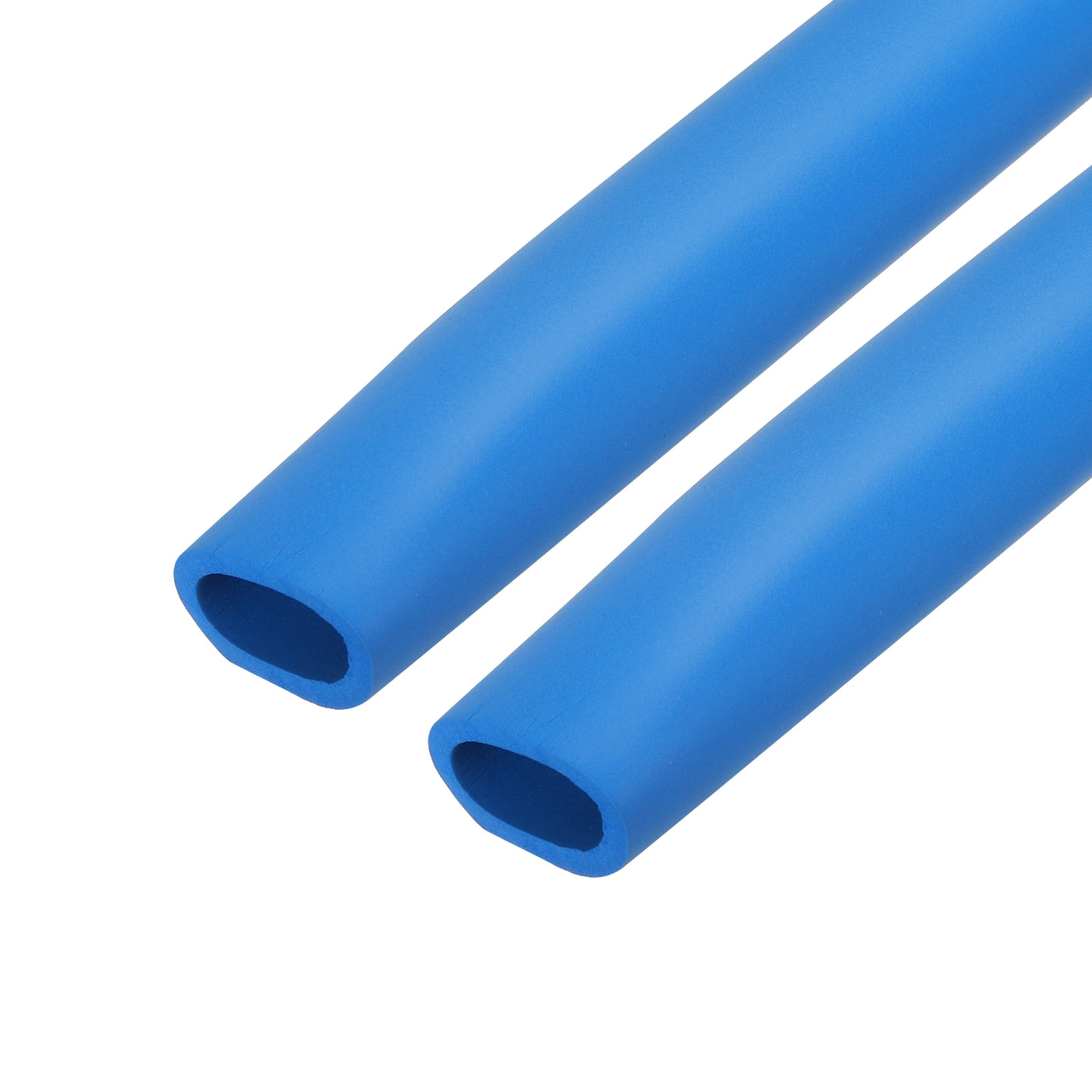 uxcell Uxcell 2pcs 3.3ft Pipe Insulation Tube 28mm ID 38mm OD Foam Tubing for Handle Grip Support, Blue