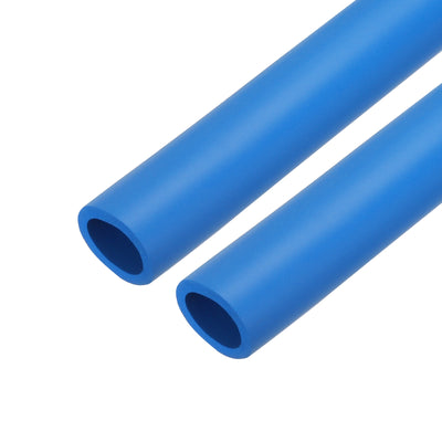 Harfington Uxcell 2pcs 3.3ft Pipe Insulation Tube 1 Inch(25mm) ID 35mm OD Foam Tubing for Handle Grip Support, Blue