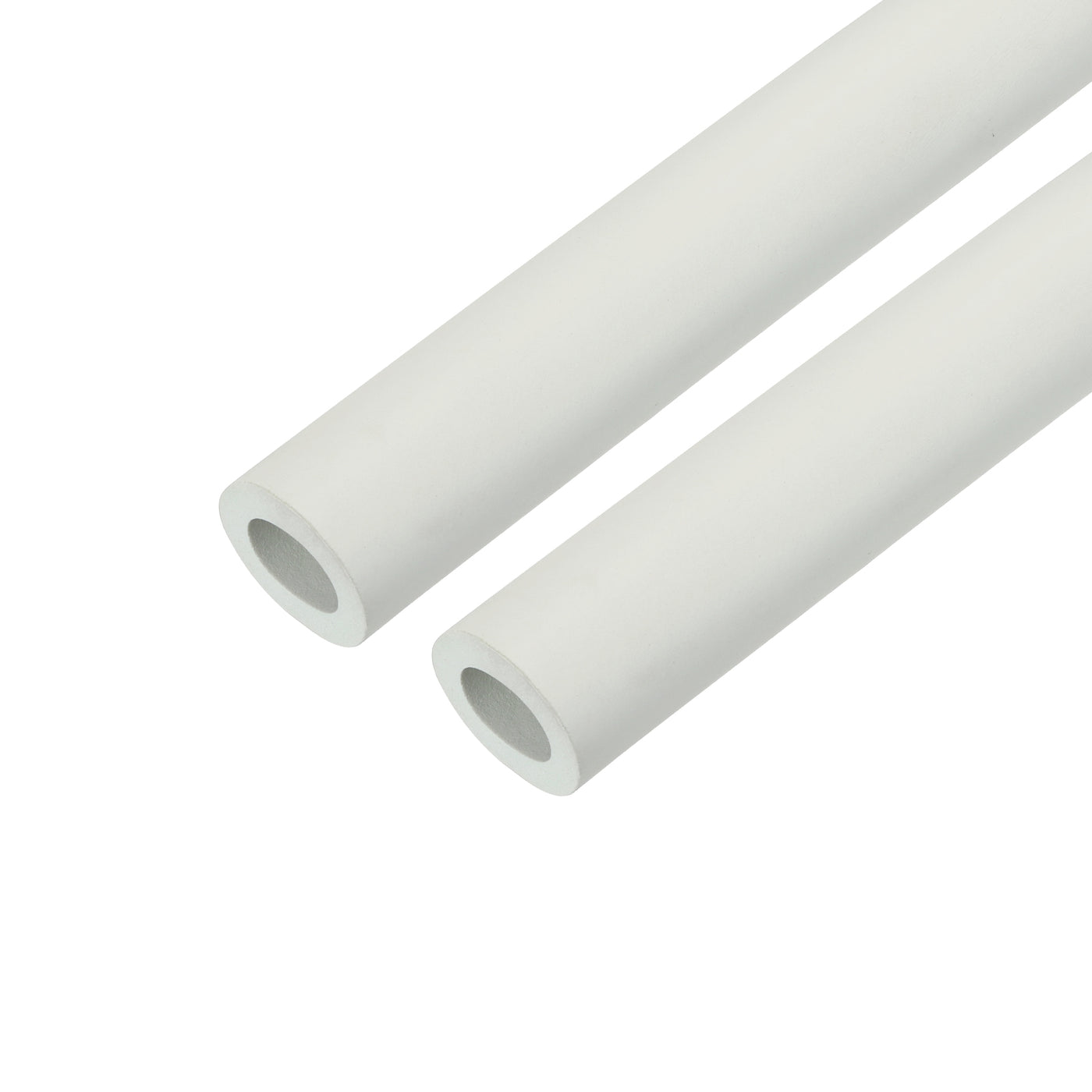 uxcell Uxcell 2pcs 3.3ft Pipe Insulation Tube 18mm ID 30mm OD Foam Tubing for Handle Grip Support, Beige