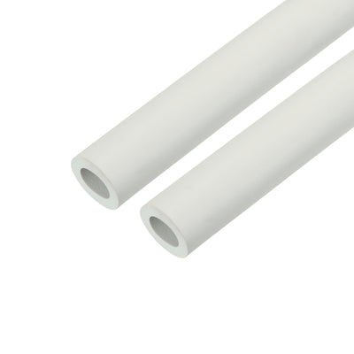 Harfington Uxcell 2pcs 3.3ft Pipe Insulation Tube 18mm ID 30mm OD Foam Tubing for Handle Grip Support, Beige
