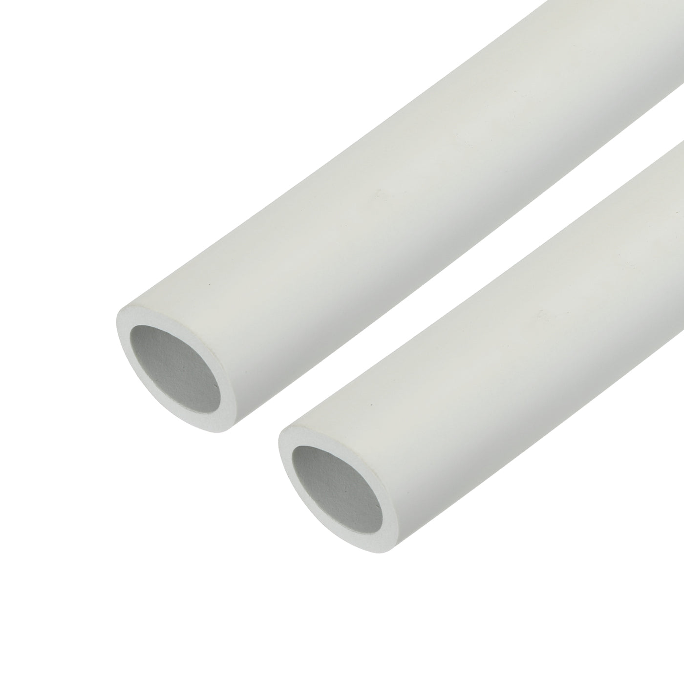 uxcell Uxcell 2pcs 3.3ft Pipe Insulation Tube 1 1/4 Inch(32mm) ID 44mm OD Foam Tubing for Handle Grip Support, White