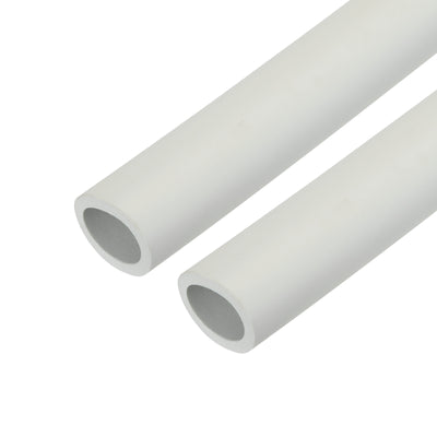 Harfington Uxcell 2pcs 3.3ft Pipe Insulation Tube 1 1/4 Inch(32mm) ID 44mm OD Foam Tubing for Handle Grip Support, White