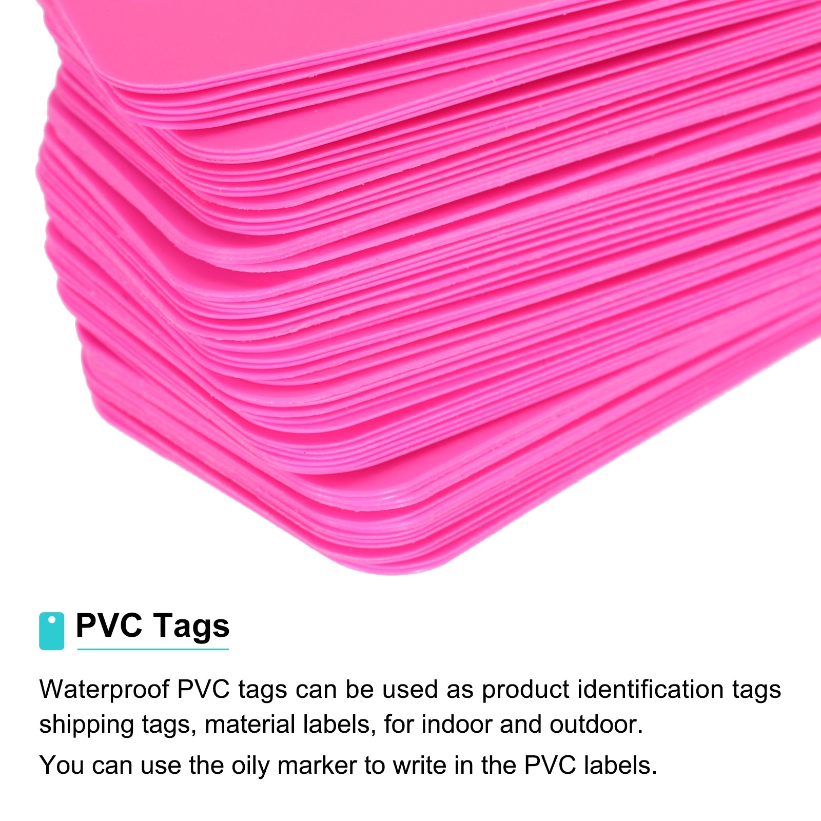 Blank Waterproof Eyelet Hole Plastic Shipping Tags,Blank Labeling Tags ...