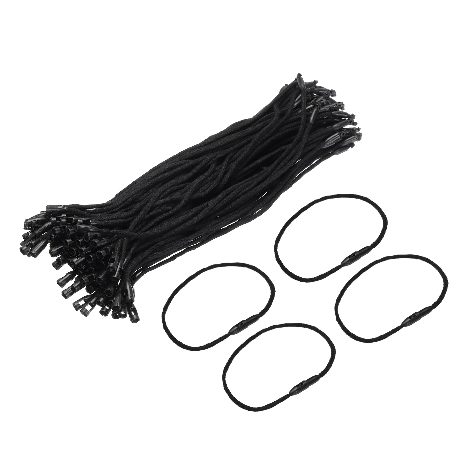 Polyester Rope Hang Tag String Snap Lock Pins Loop Price Tag Fastener ...