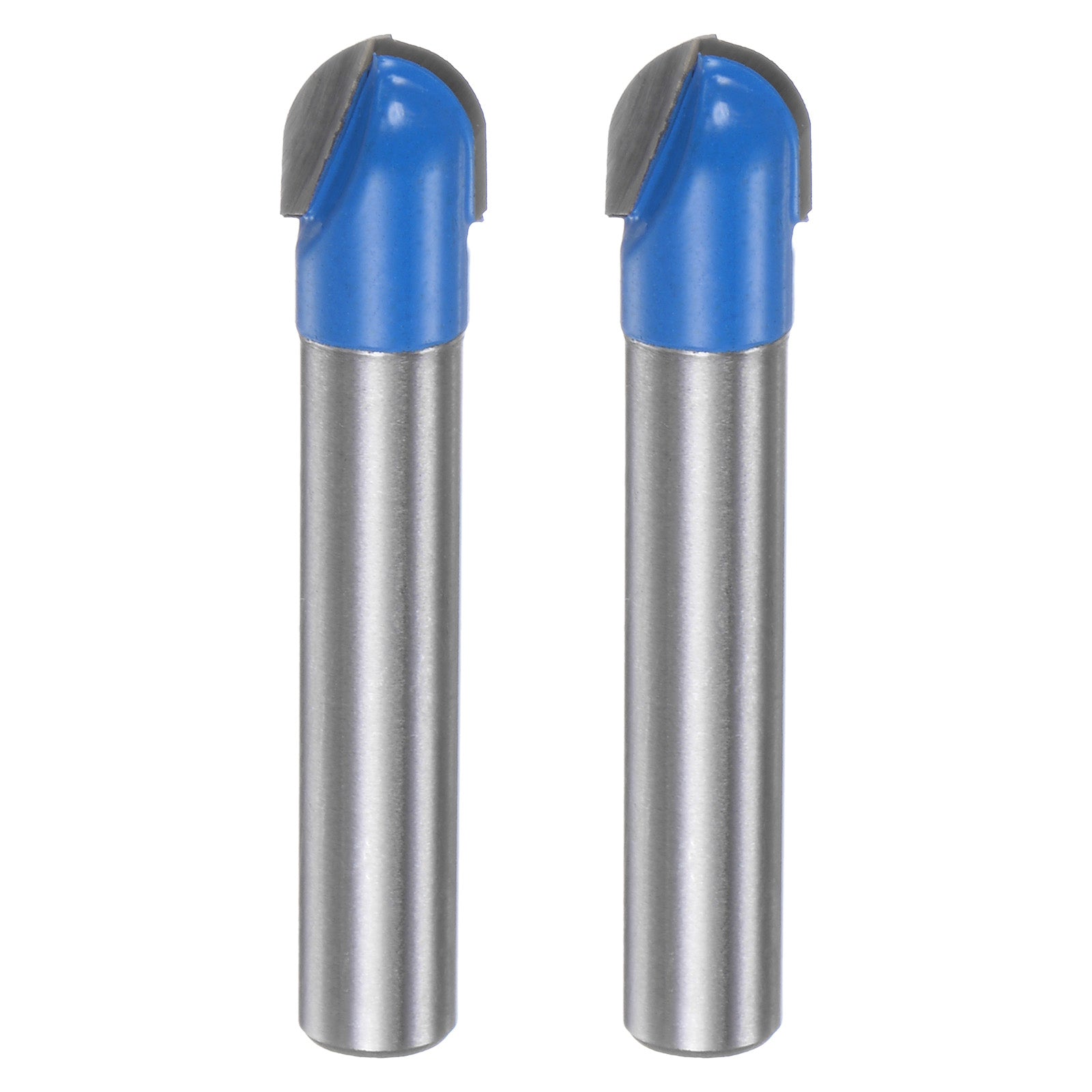 Core Router Bits 2pcs Router Bit Core Box 1/4 Shank 5/16 Inch Cutting Dia. Round Nose ...