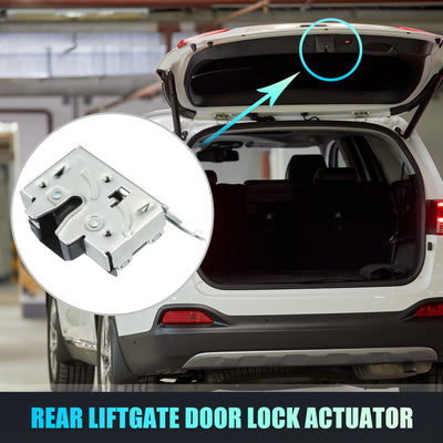 Harfington Replacement Rear Liftgate Door Lock Actuator for Mercury Sable 2001-2005 for Ford Taurus 2001-2007 Tailgate Latch Assembly No.YF1Z7443150AA Silver Tone
