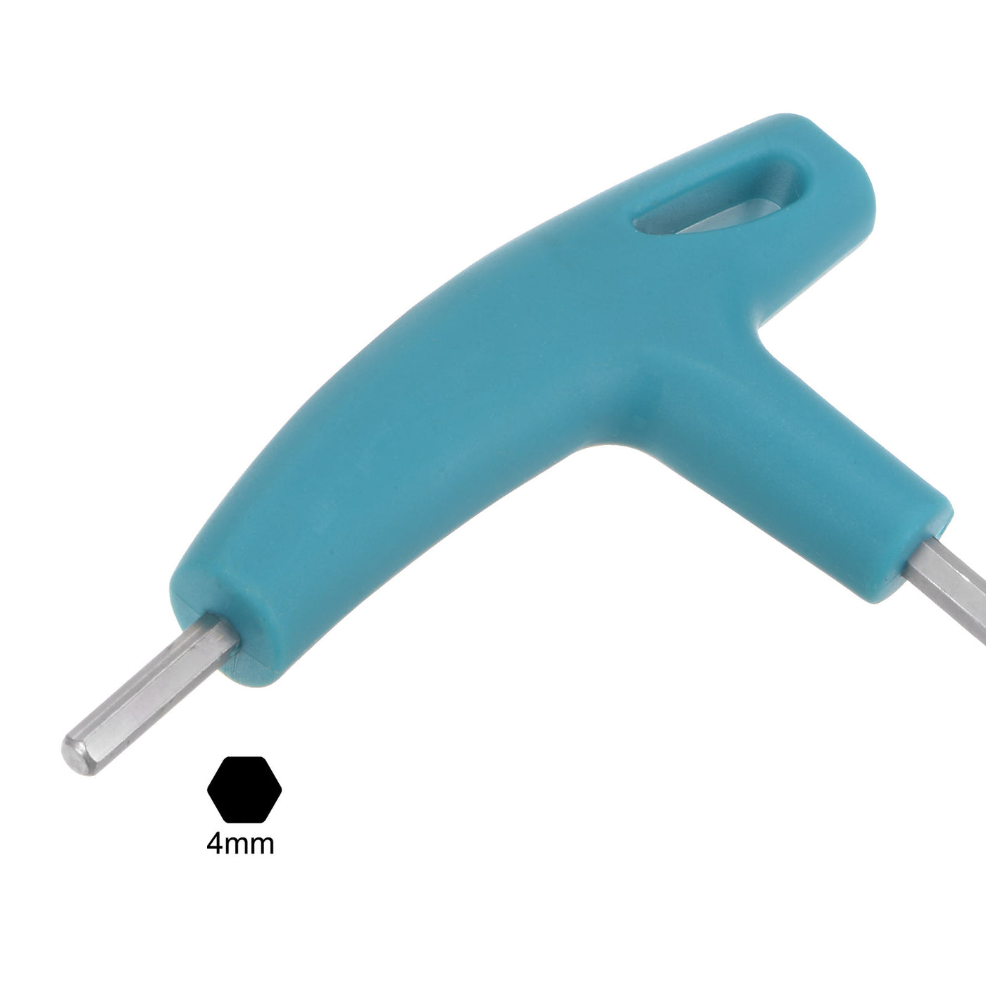2pcs T-Handle Hex Key Wrench 2mm CR-V T-Key Inner Hexagon Spanner, Blue...