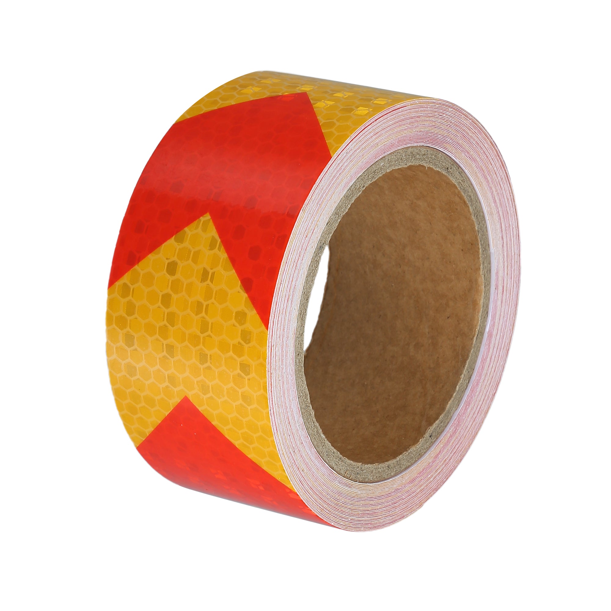 Universal 5cmx10m Yellow and Red Arrow Reflective Stickers Reflective ...