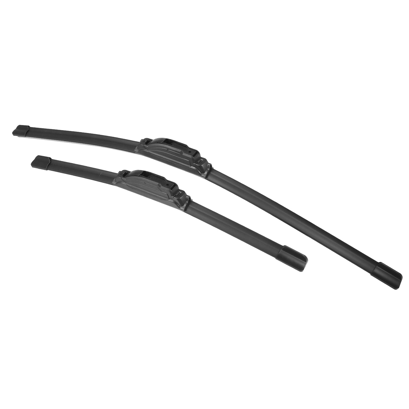 X AUTOHAUX 2pcs 24"+16" Silicone Front Windshield Wiper Blade for Kia Sportage 2016-2020 Windscreen Wiper OE Replacement Set All-Seasons J / U Hook