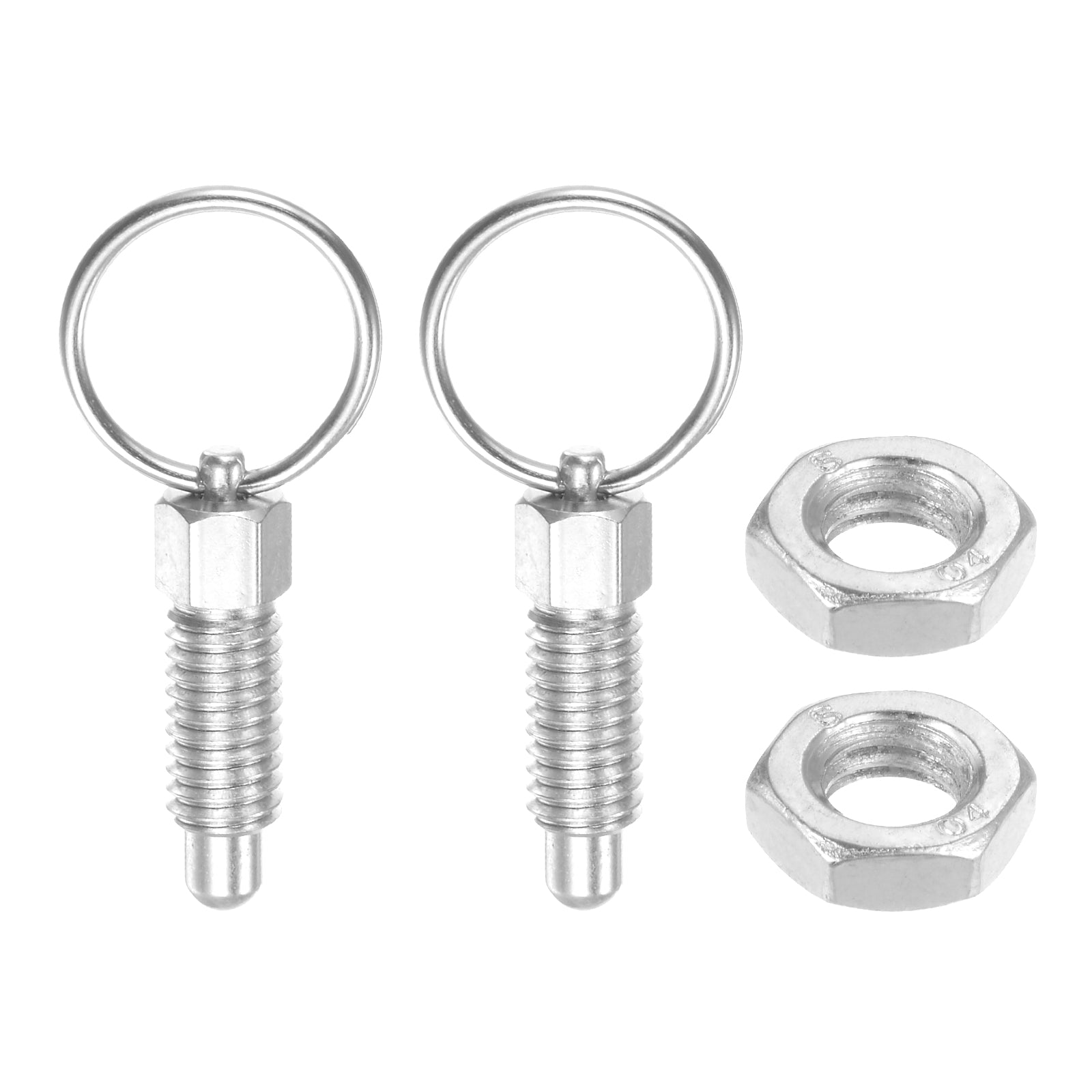 Thread Pull Fixer 2Pcs Spring Plunger M6*1 0.47