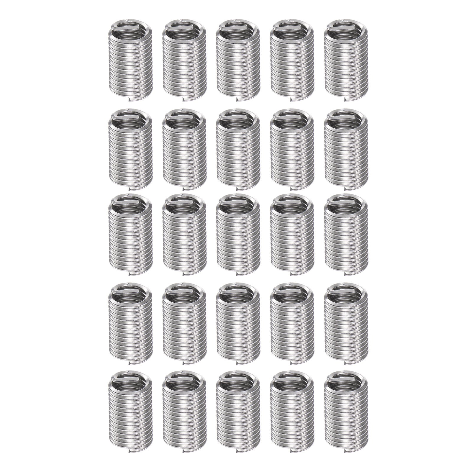 Uxcell Wire Thread Inserts 5/16-18 UNC 1.0D 304 Stainless Steel Helical Type Coiled